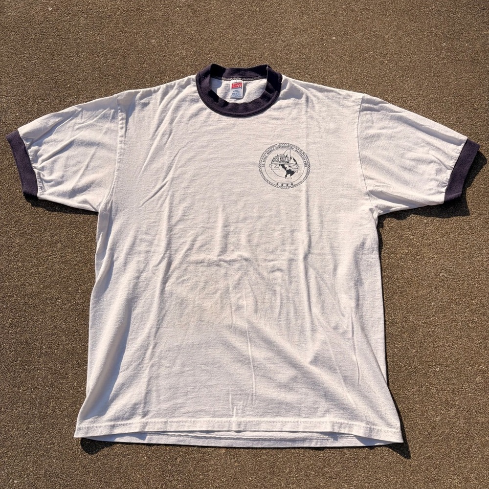 Vintage SeaBees Naval Tee Sz XL 22x28